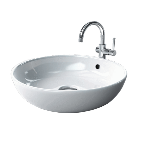 Recessed basin
